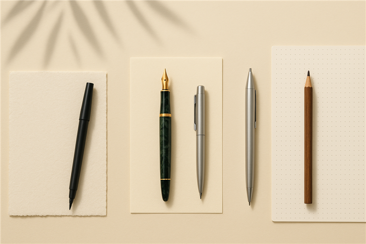 Hangi Kalem Hangi Kâğıt Türüyle İyi Yazar? Kalem ve Kâğıt Uyumu Rehberi